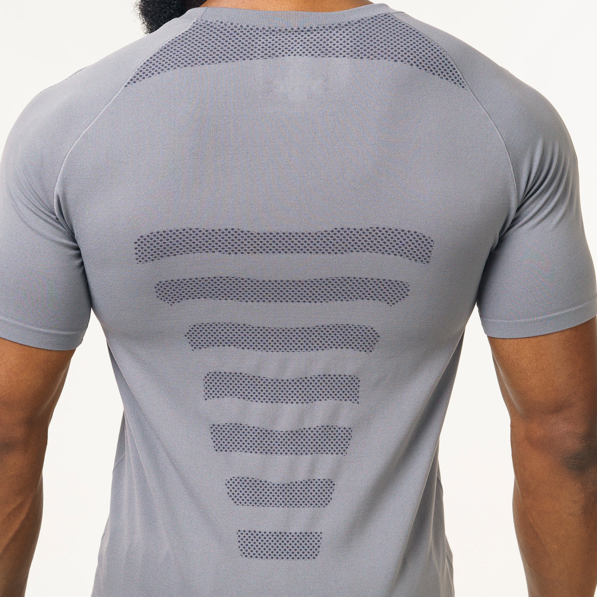 Camiseta Apex Dry Core Cinza - Sem Costura