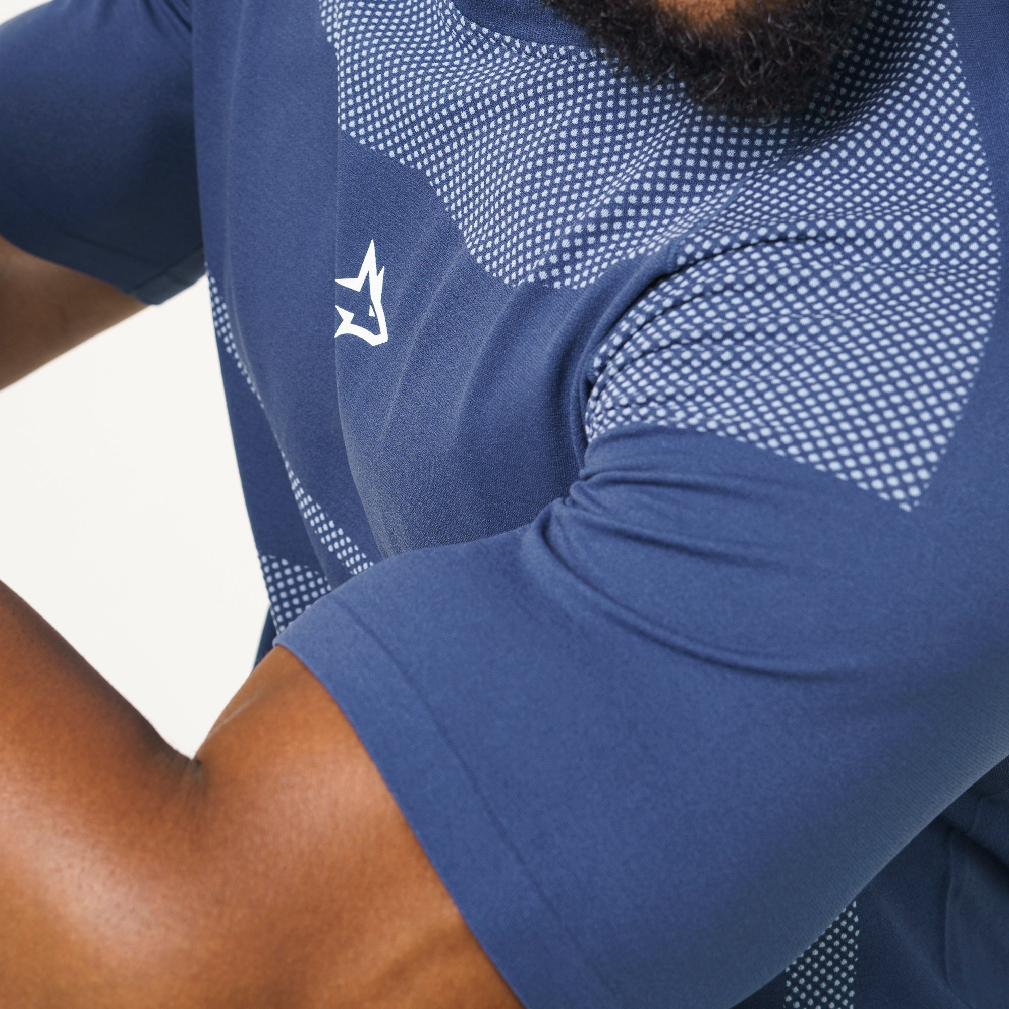 Camiseta Apex Dry Core Marinho - Sem Costura