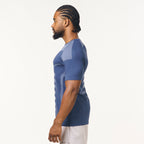 Camiseta Apex Dry Core Marinho - Sem Costura