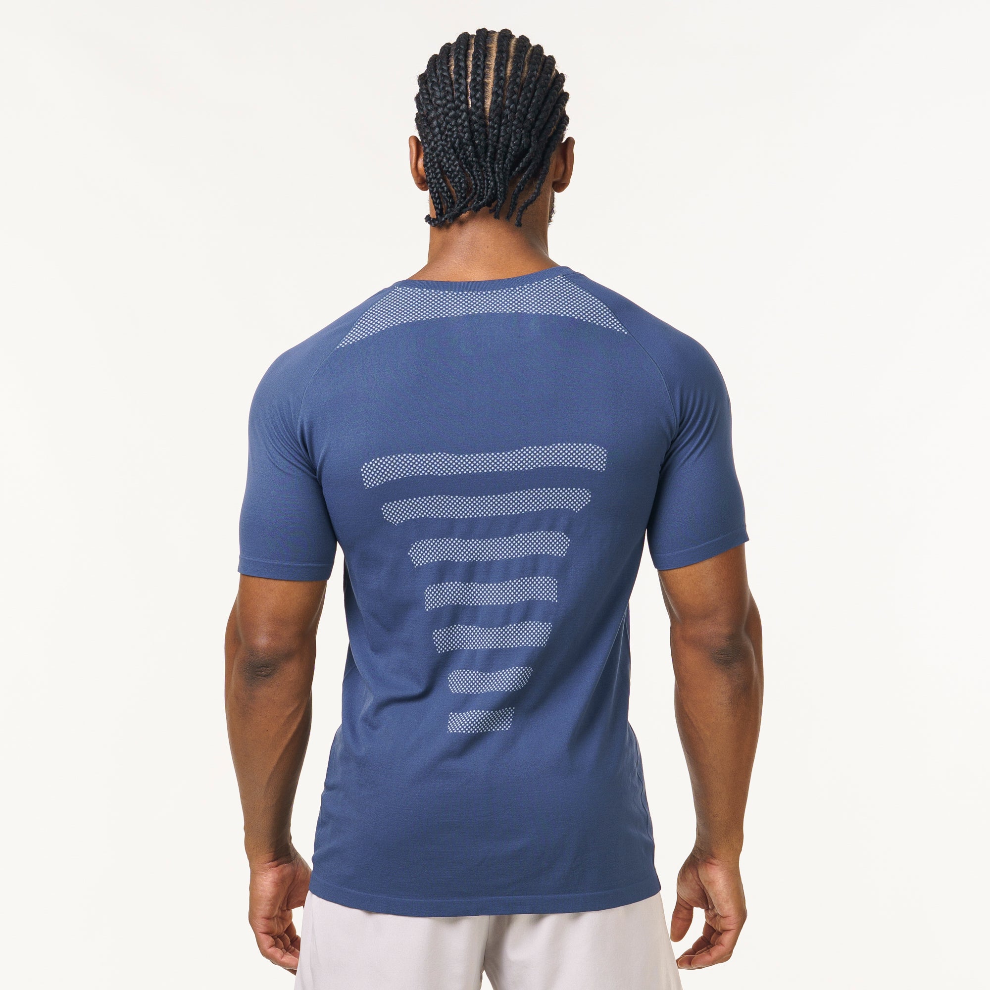 Camiseta Apex Dry Core Marinho - Sem Costura