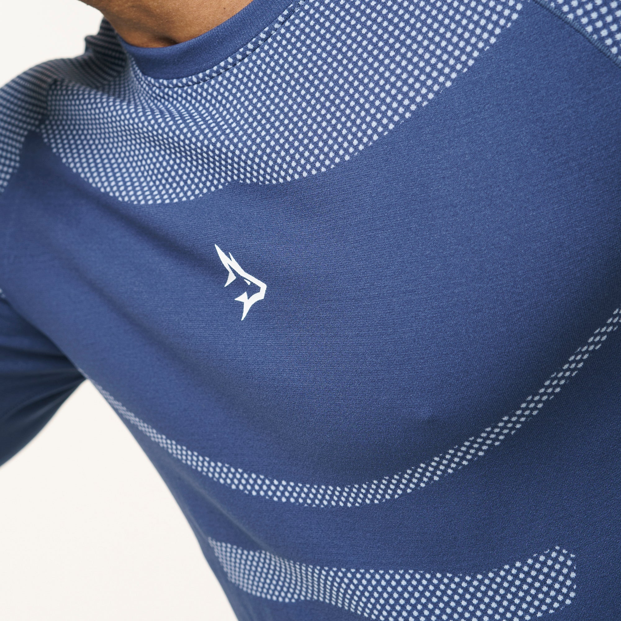 Camiseta Apex Dry Core Marinho - Sem Costura