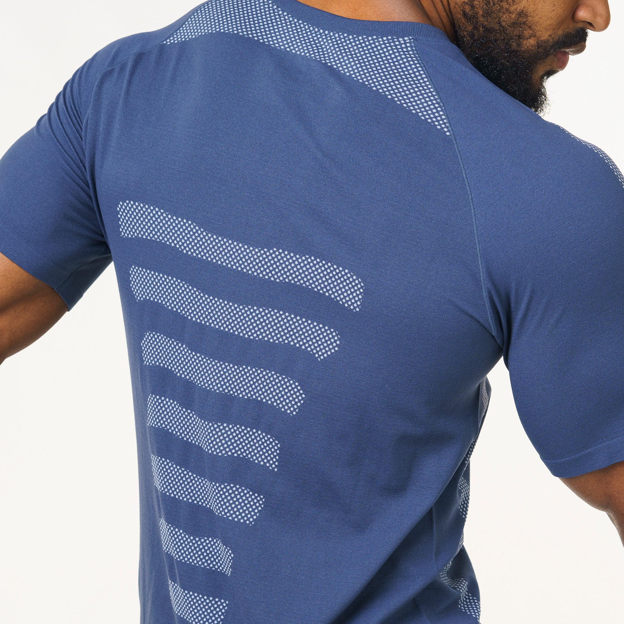 Camiseta Apex Dry Core Marinho - Sem Costura