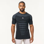 Camiseta Apex Dry Core Preto - Sem Costura