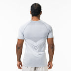 Camiseta Apex Dry Evolution Cinza Gelo - Sem Costura