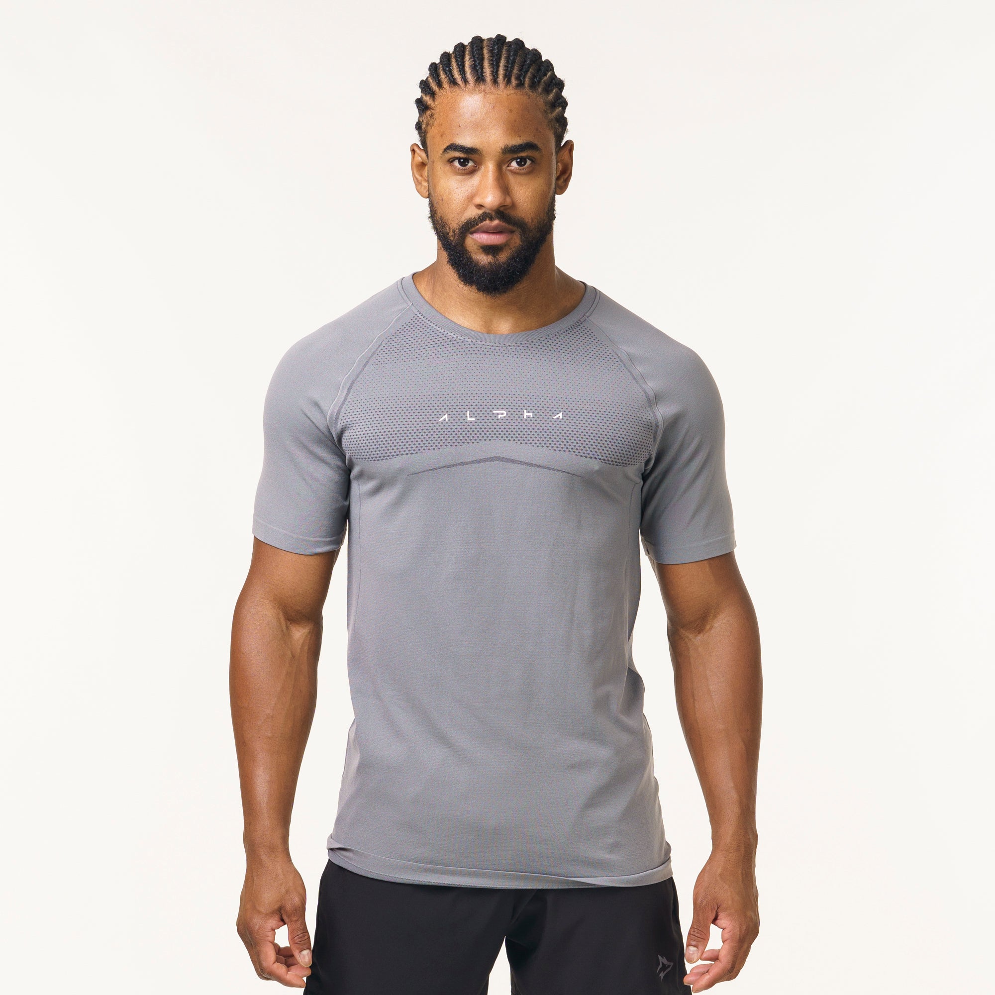 Camiseta Apex Dry Evolution Cinza - Sem Costura