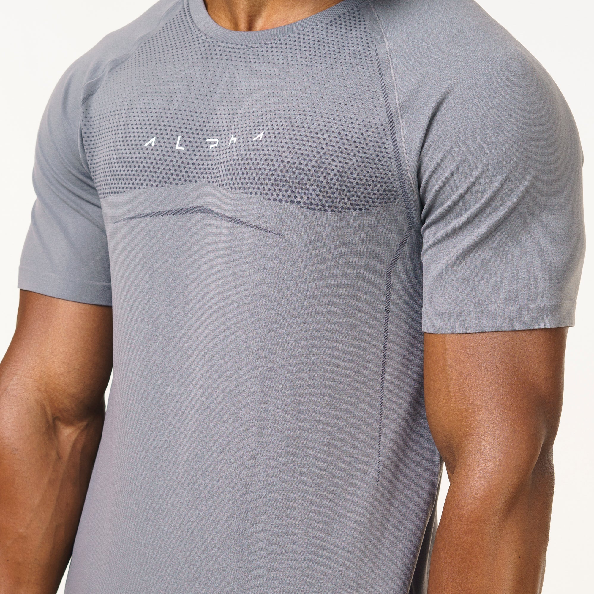 Camiseta Apex Dry Evolution Cinza - Sem Costura