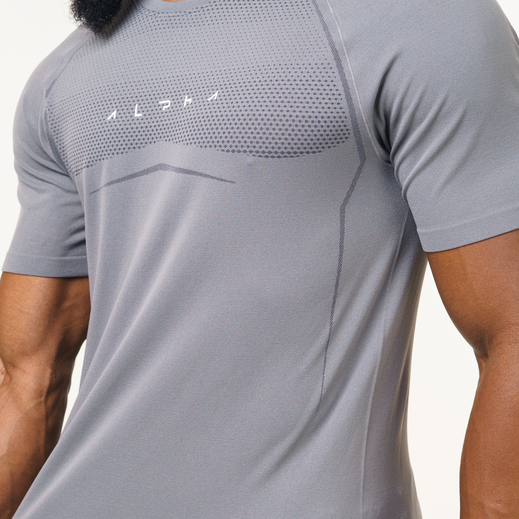 Camiseta Apex Dry Evolution Cinza - Sem Costura