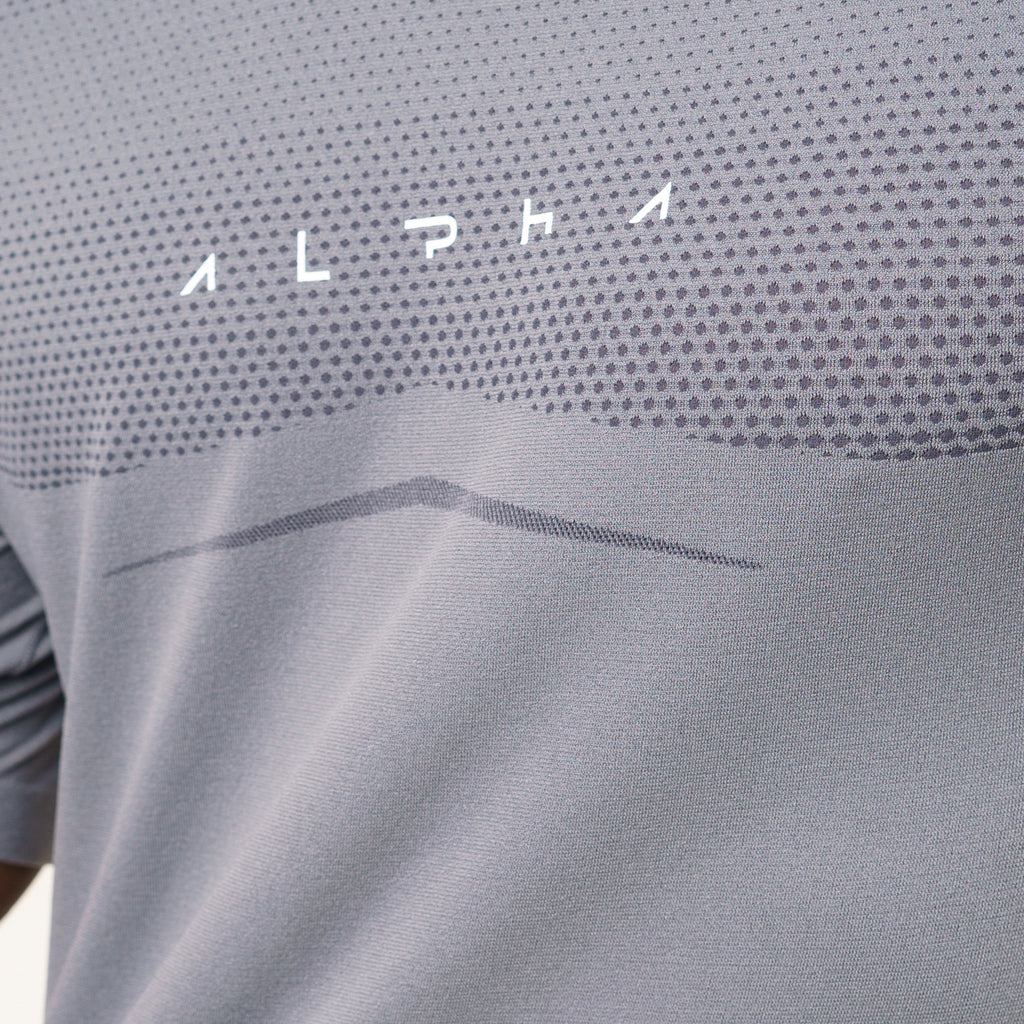 Camiseta Apex Dry Evolution Cinza - Sem Costura