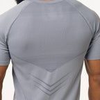 Camiseta Apex Dry Evolution Cinza - Sem Costura