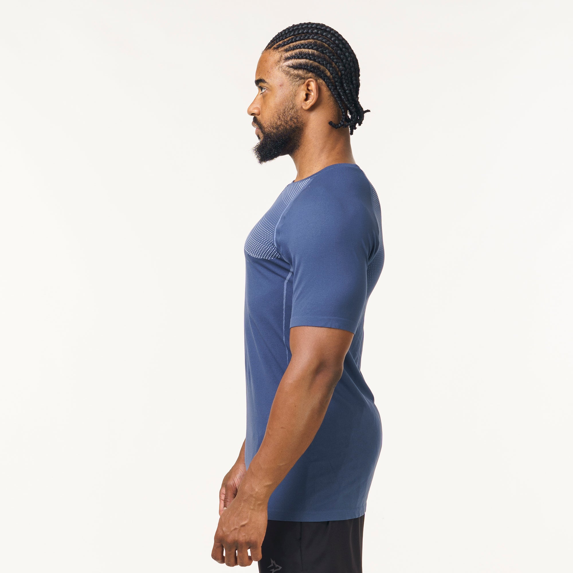 Camiseta Apex Dry Evolution Marinho - Sem Costura