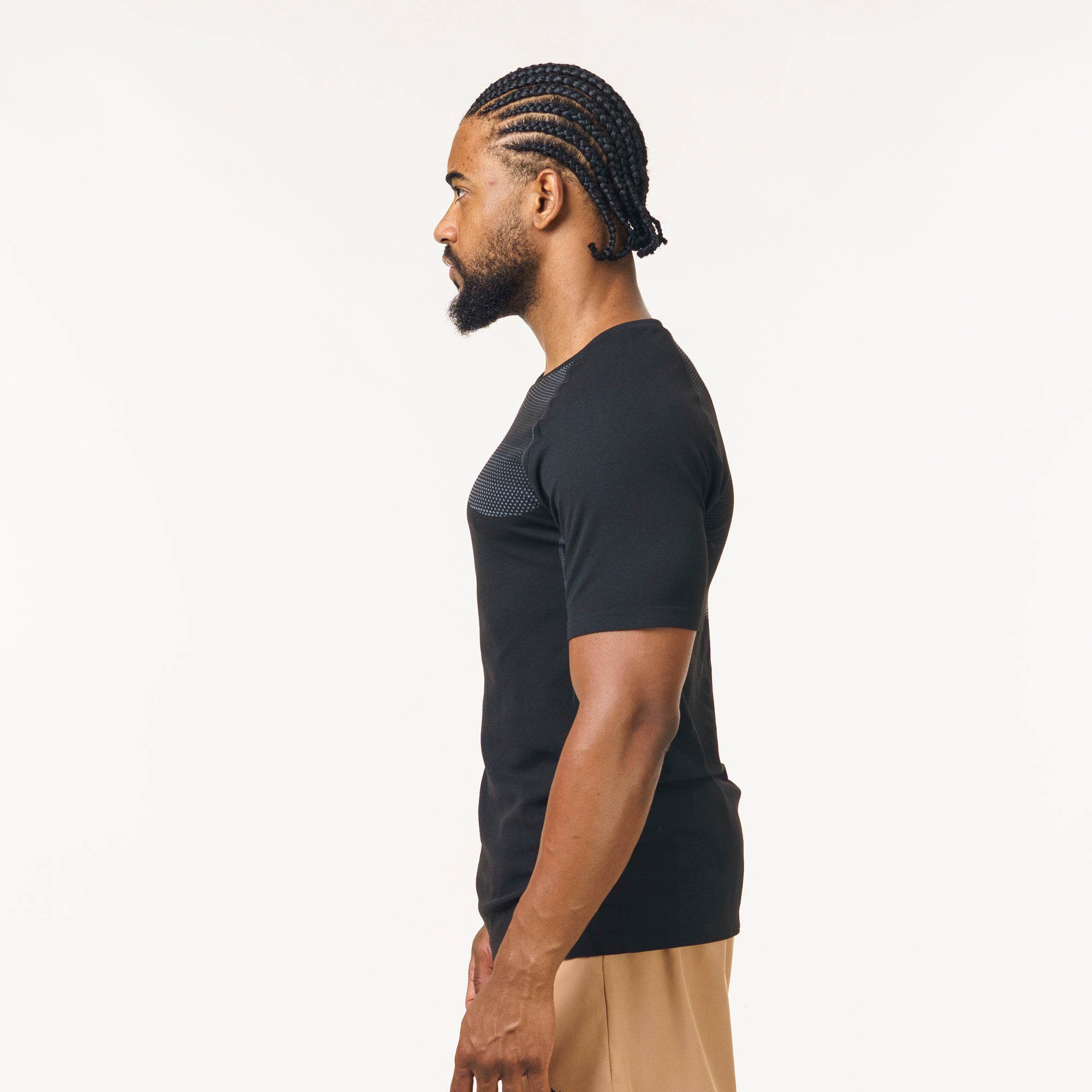 Camiseta Apex Dry Evolution Preto - Sem Costura