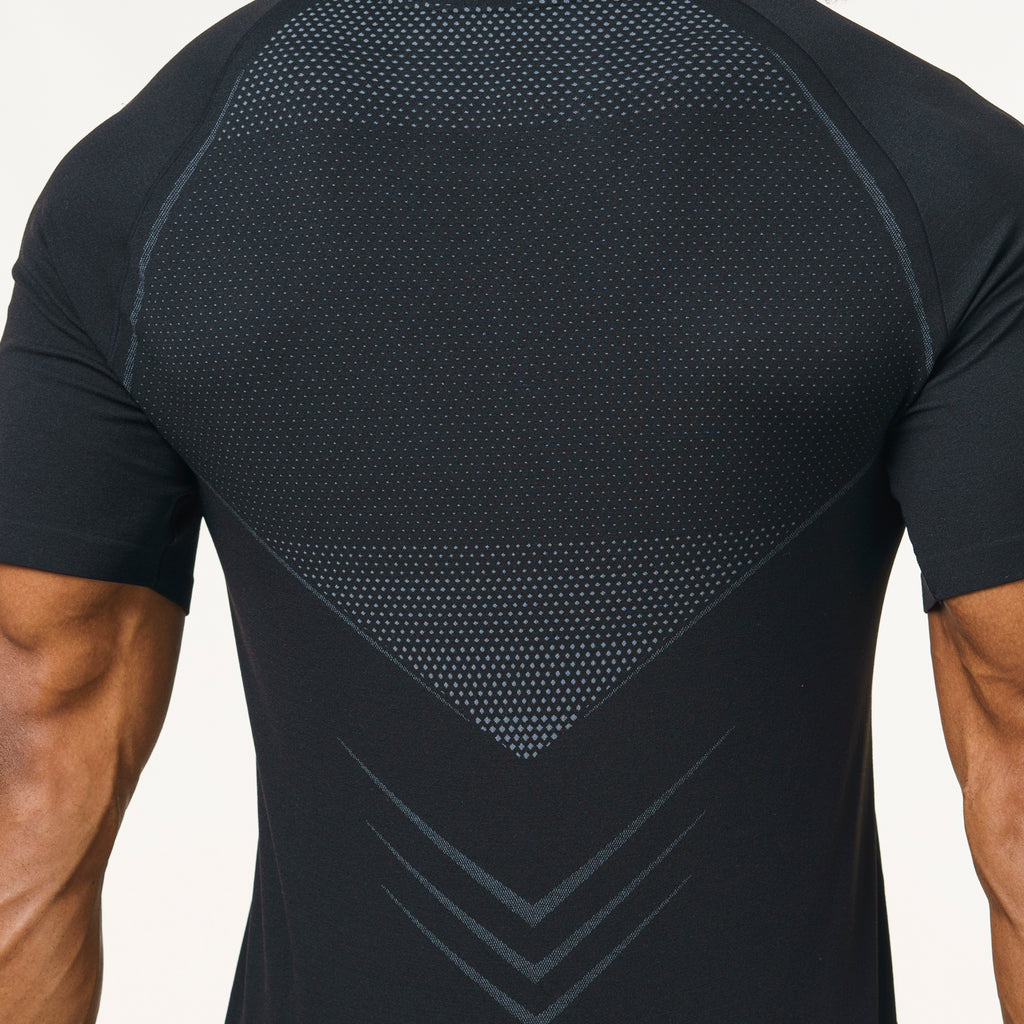 Camiseta Apex Dry Evolution Preto - Sem Costura