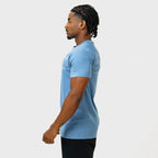 Camiseta Apex Dry Holographic Azul Petróleo - Sem Costura
