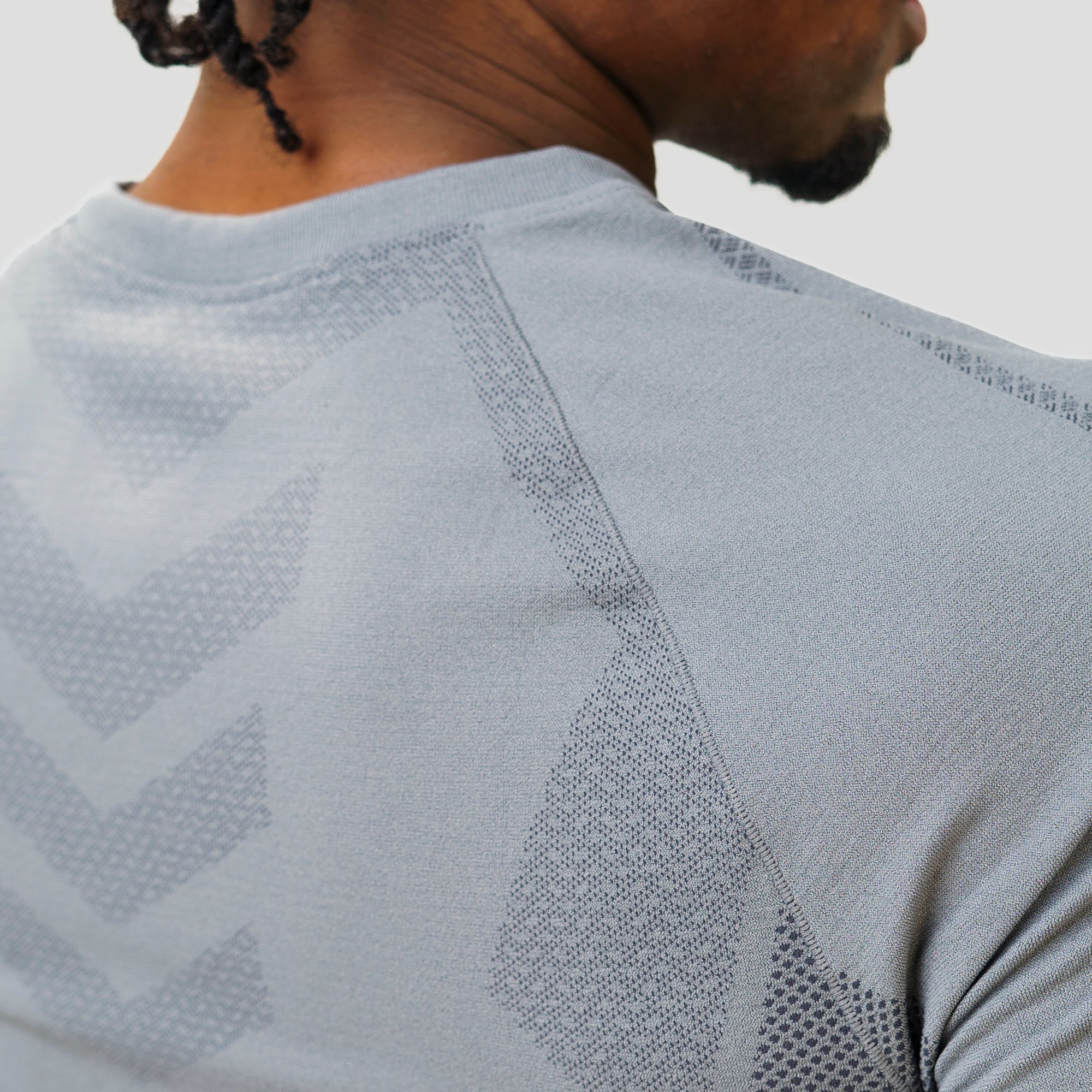 Camiseta Apex Dry Iron Cinza - Sem Costura
