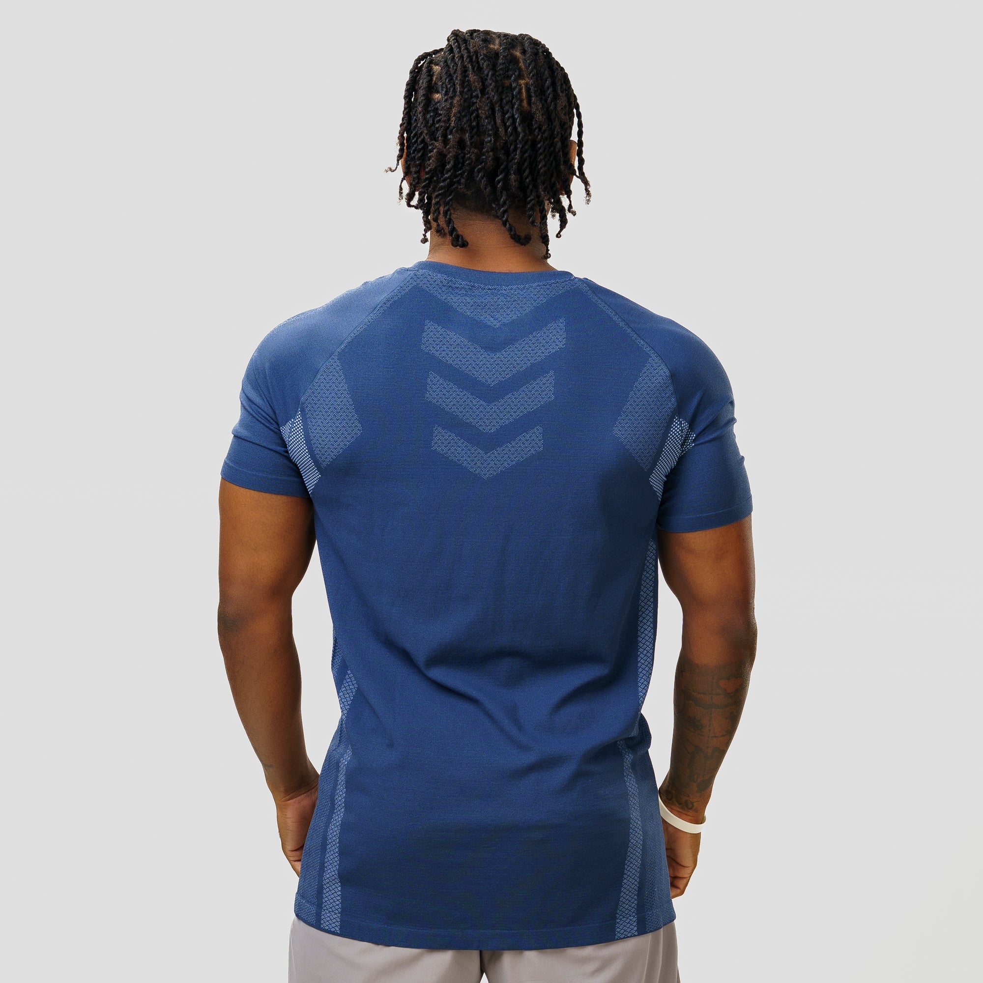 Camiseta Apex Dry Iron Marinho - Sem Costura