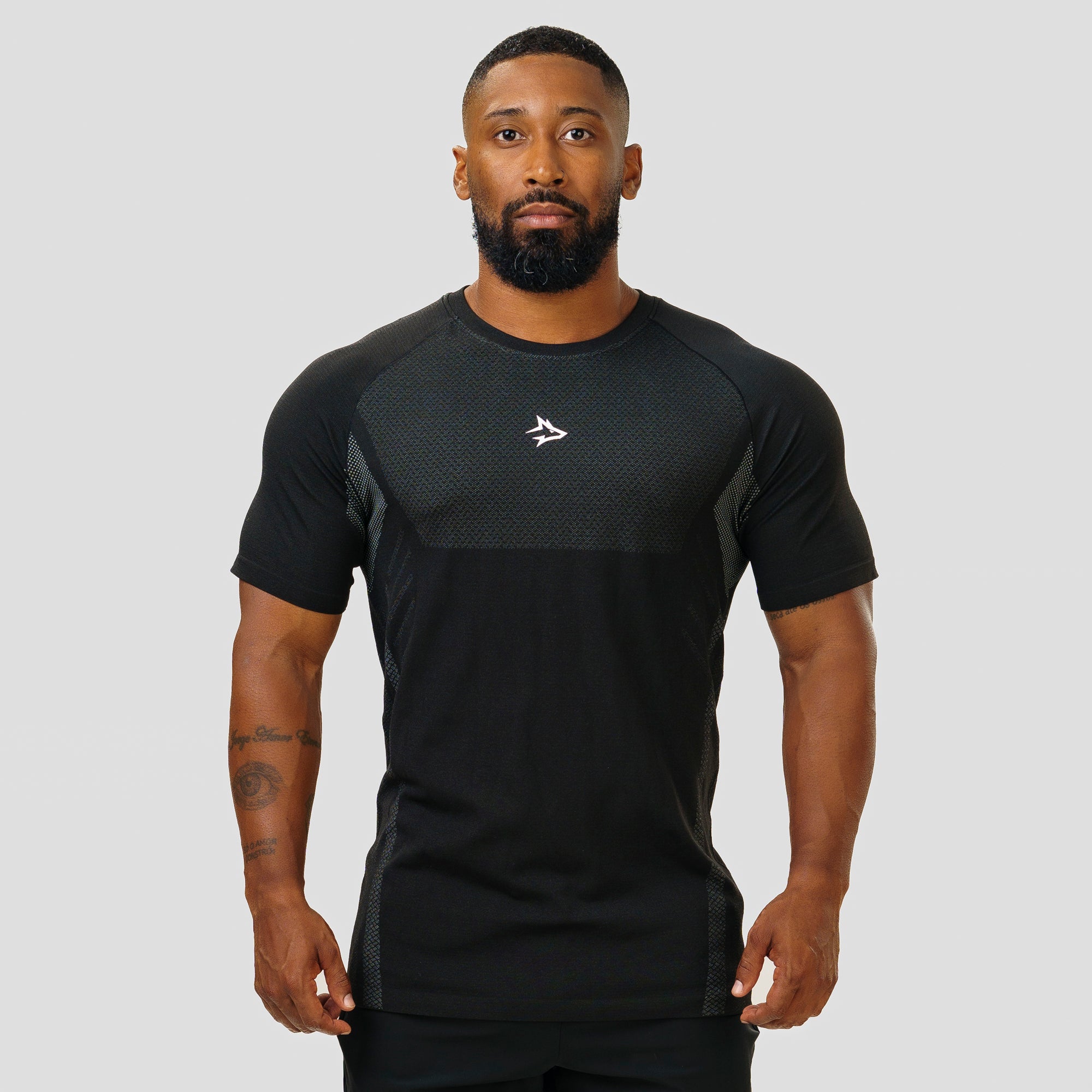 Camiseta Apex Dry Iron Preto - Sem Costura