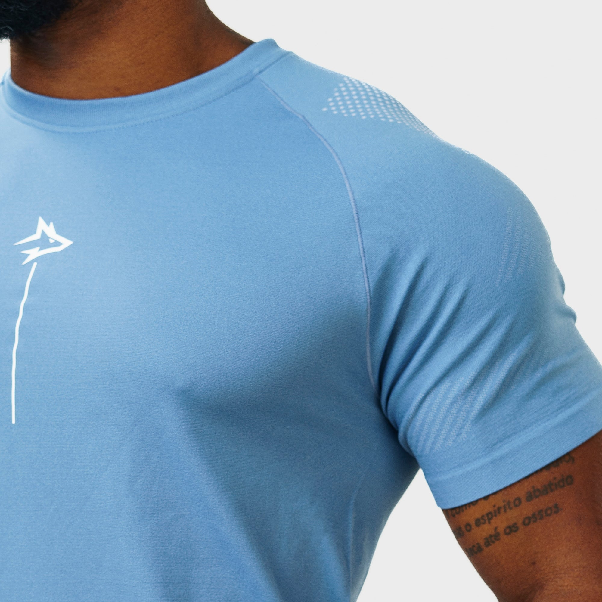 Camiseta Apex Dry Line Lupus Azul Petróleo - Sem Costura