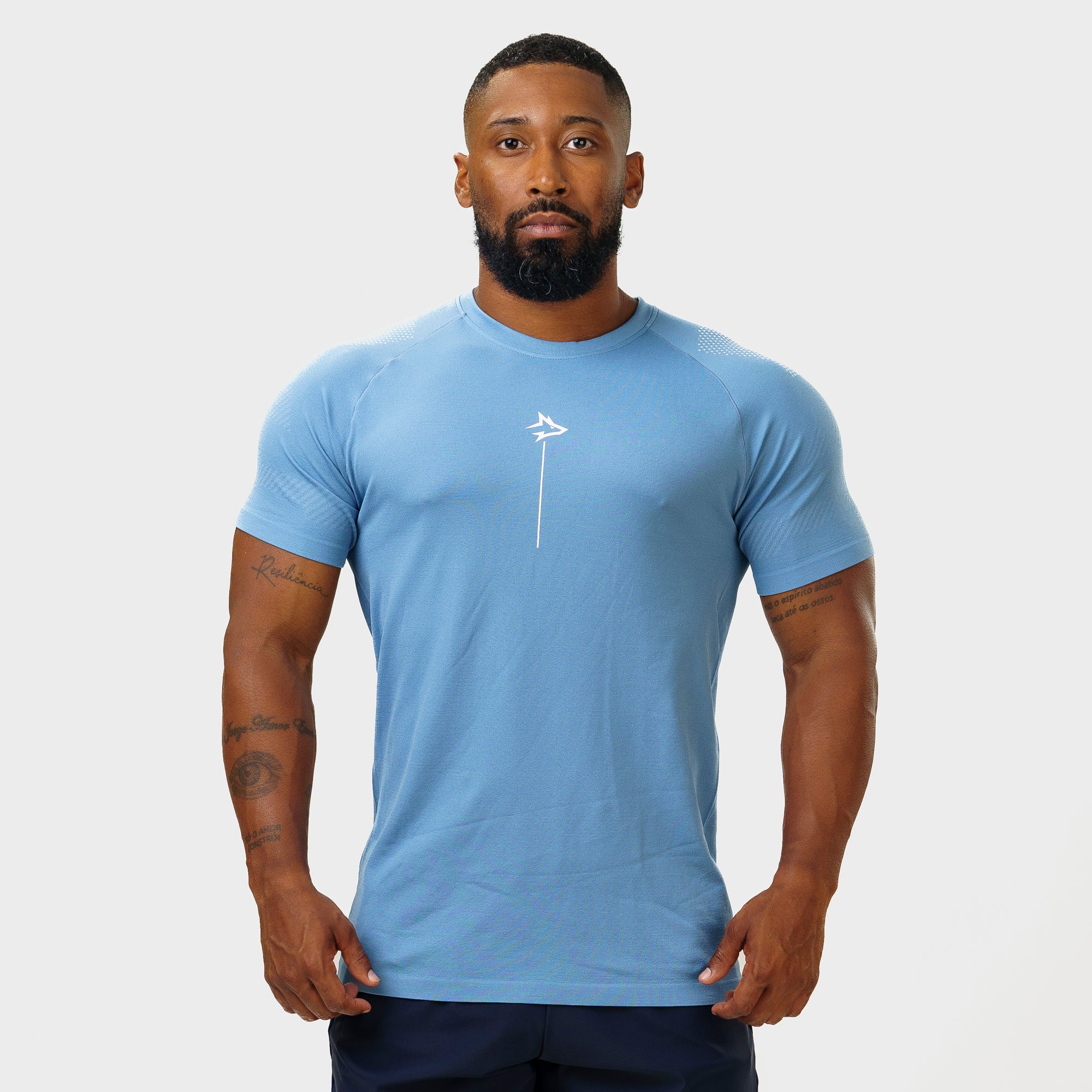 Camiseta Apex Dry Line Lupus Azul Petróleo - Sem Costura