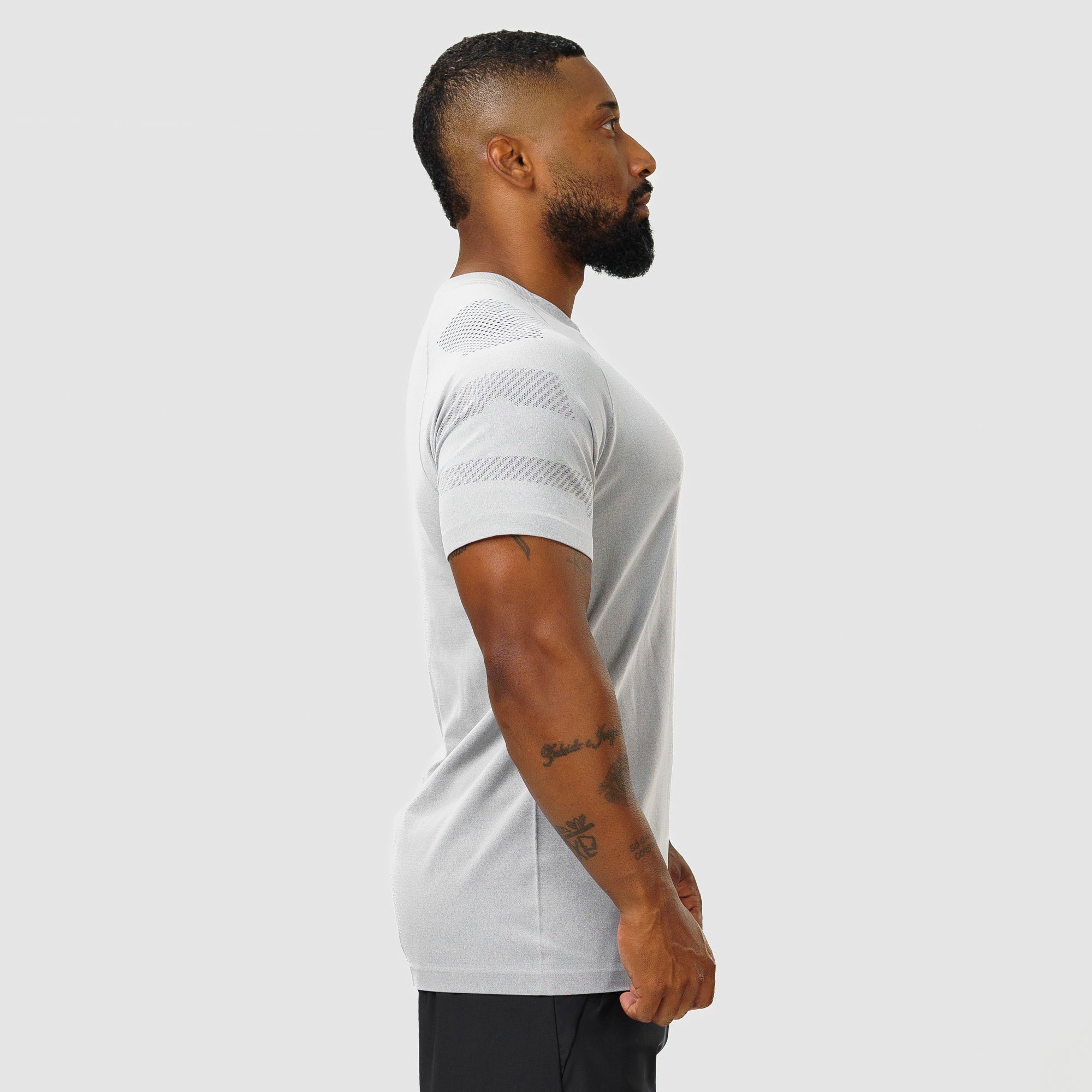 Camiseta Apex Dry Line Lupus Cinza Gelo - Sem Costura