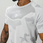 Camiseta Apex Dry Middle Lupus Cinza Gelo - Sem Costura