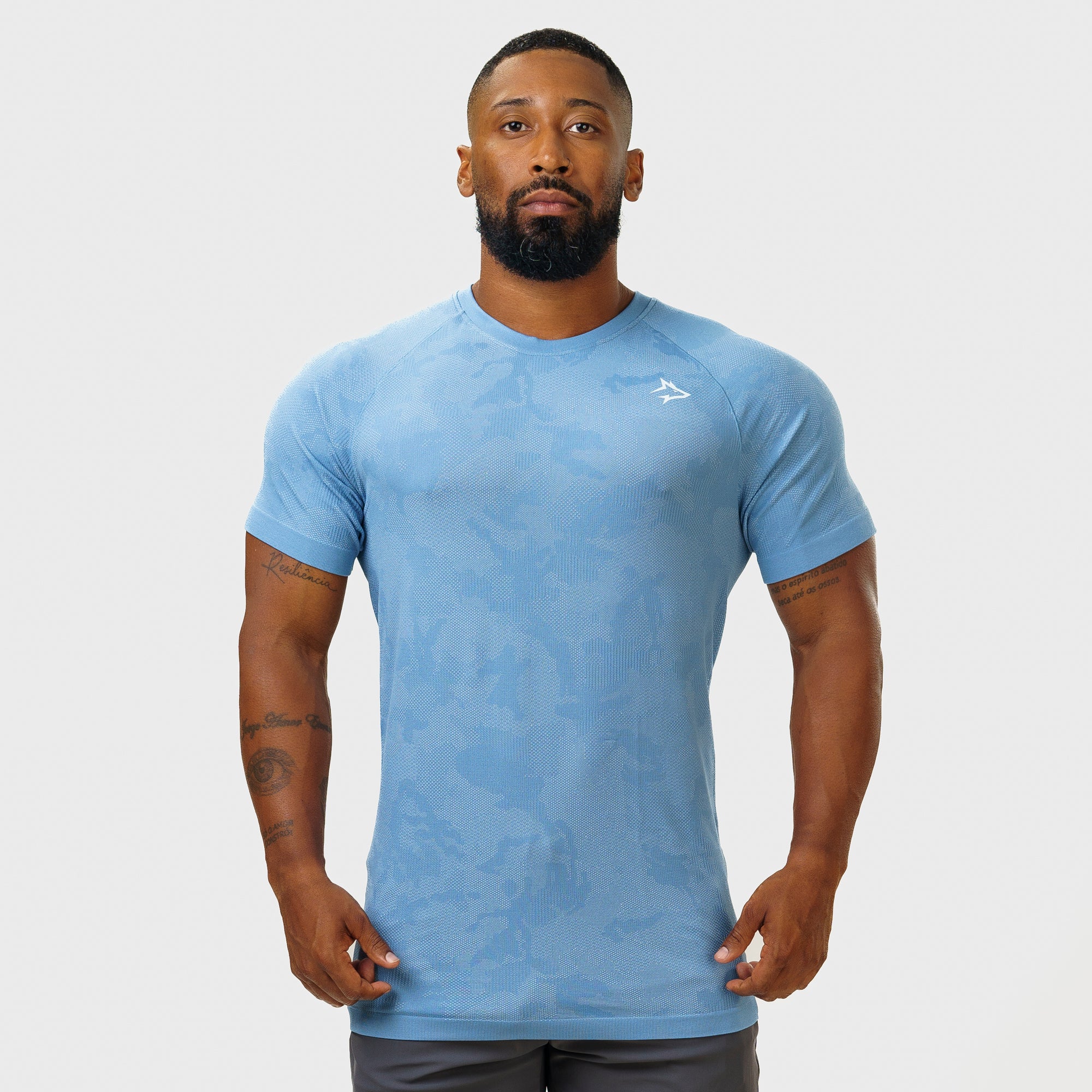 Camiseta Apex Dry New Lupus Azul Petróleo - Sem Costura