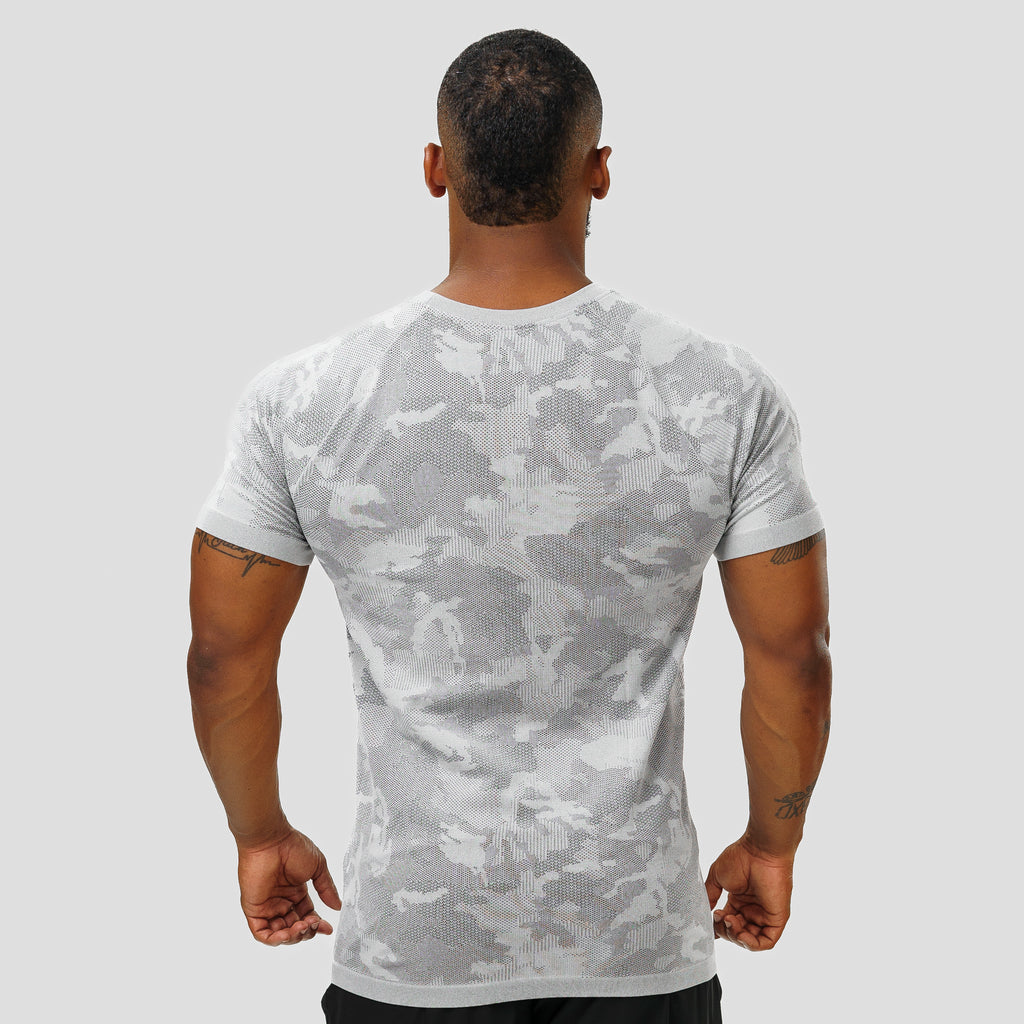 Camiseta Apex Dry New Lupus Cinza Gelo - Sem Costura