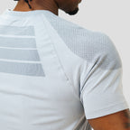 Camiseta Apex Dry New Tenacity Cinza Gelo - Sem Costura