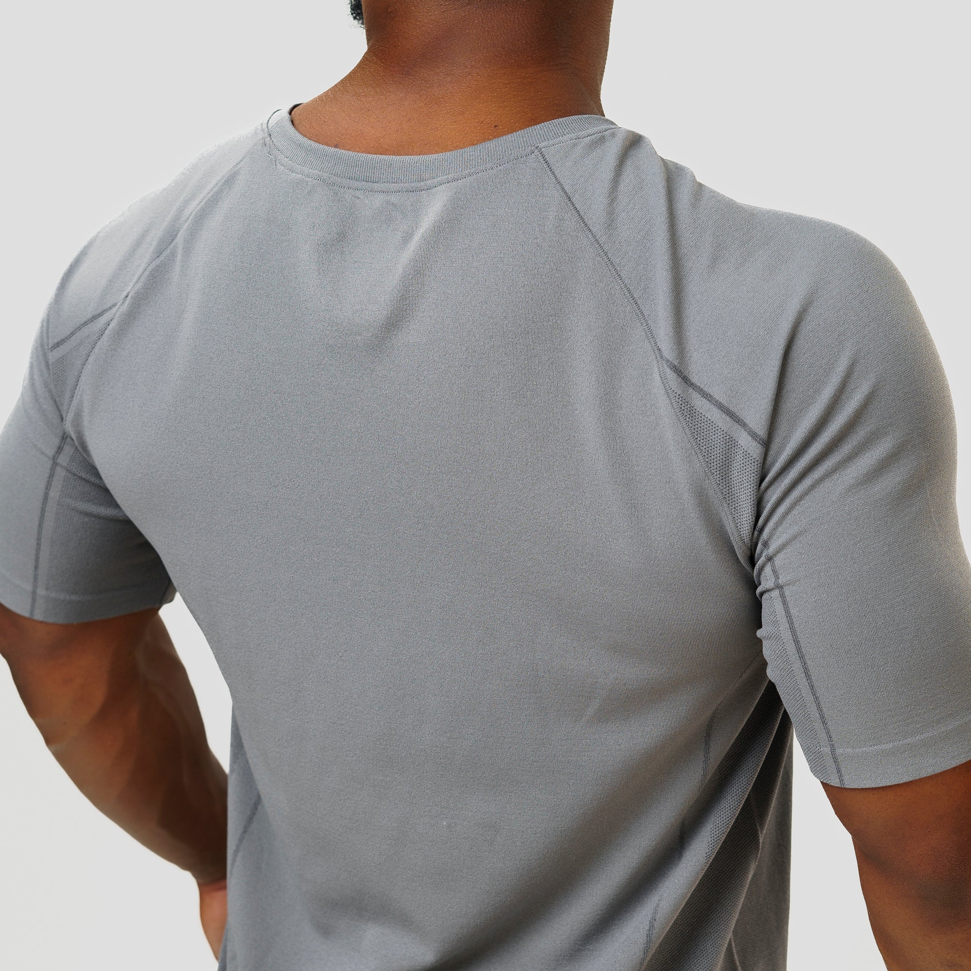 Camiseta Apex Dry Power Cinza - Sem Costura