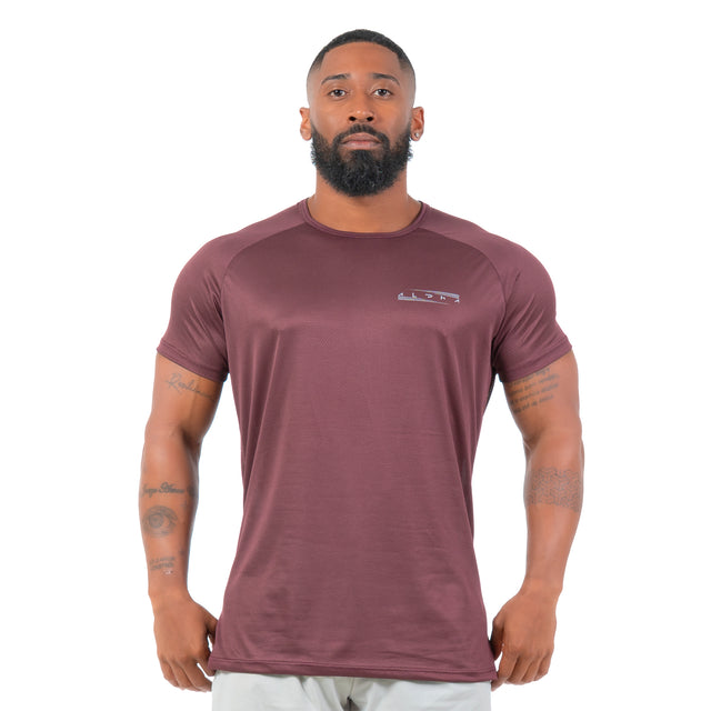 Camiseta Dry Fit Aspect Carmesim