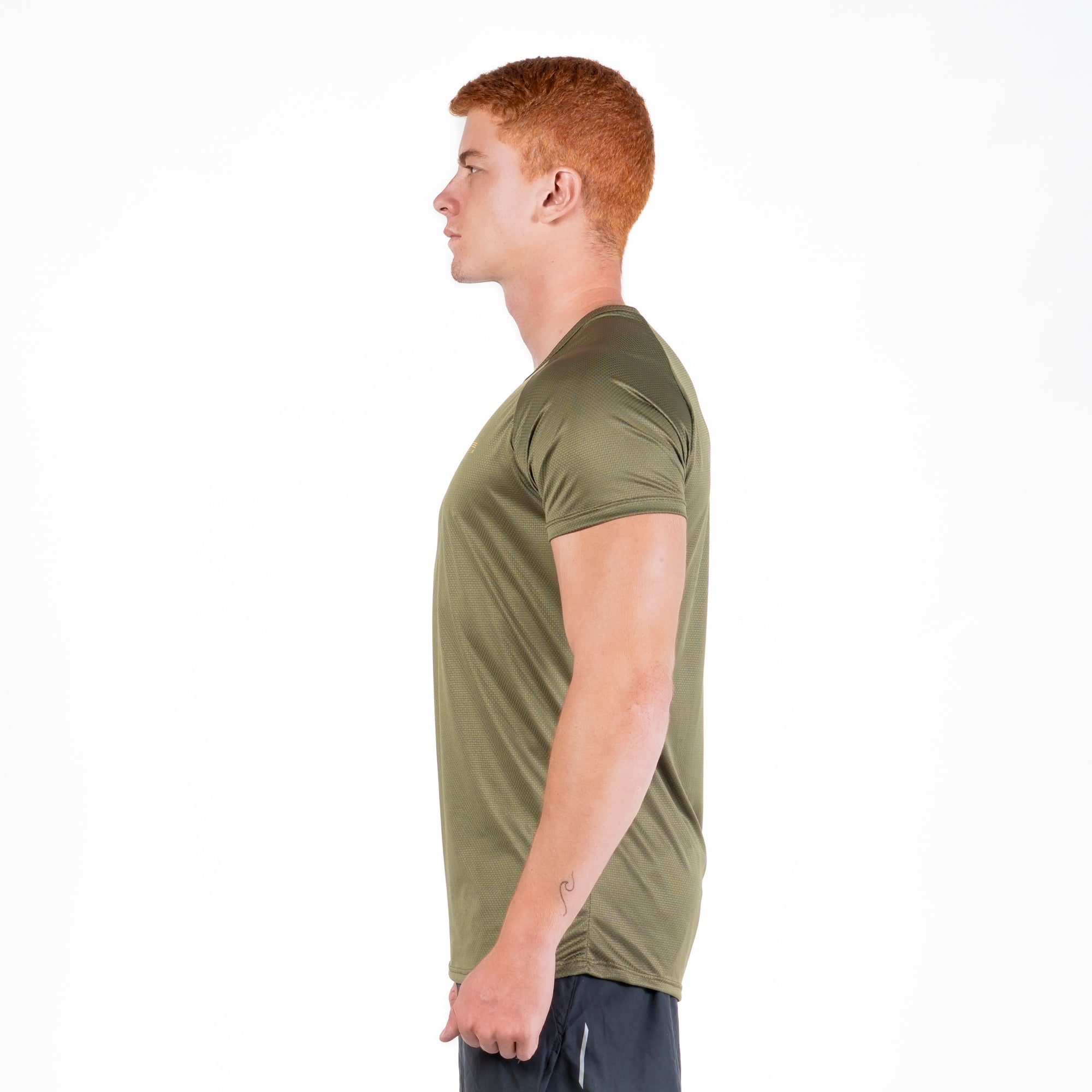 Camiseta Dry Fit Aspect Verde Uva