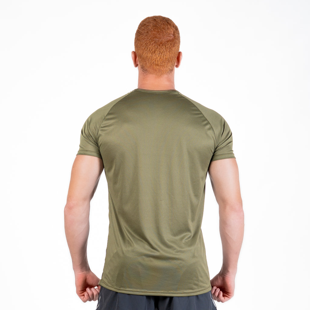 Camiseta Dry Fit Aspect Verde Uva