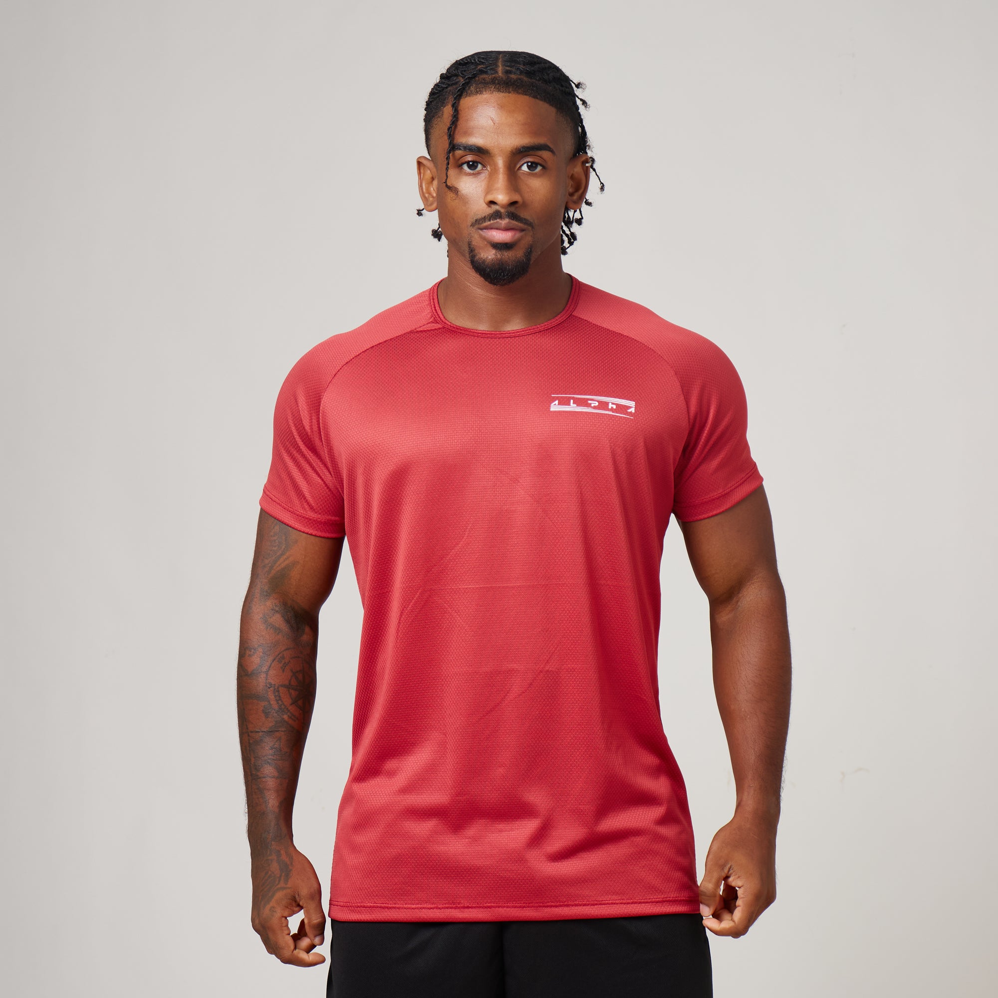 Camiseta Dry Fit Aspect Vermelho Mercúrio