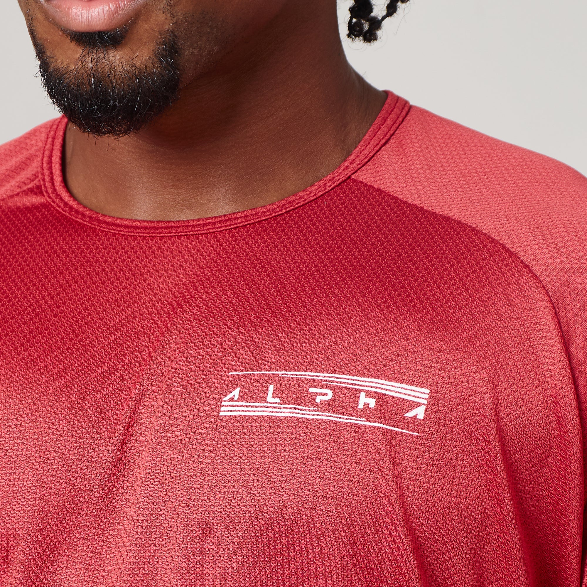 Camiseta Dry Fit Aspect Vermelho Mercúrio