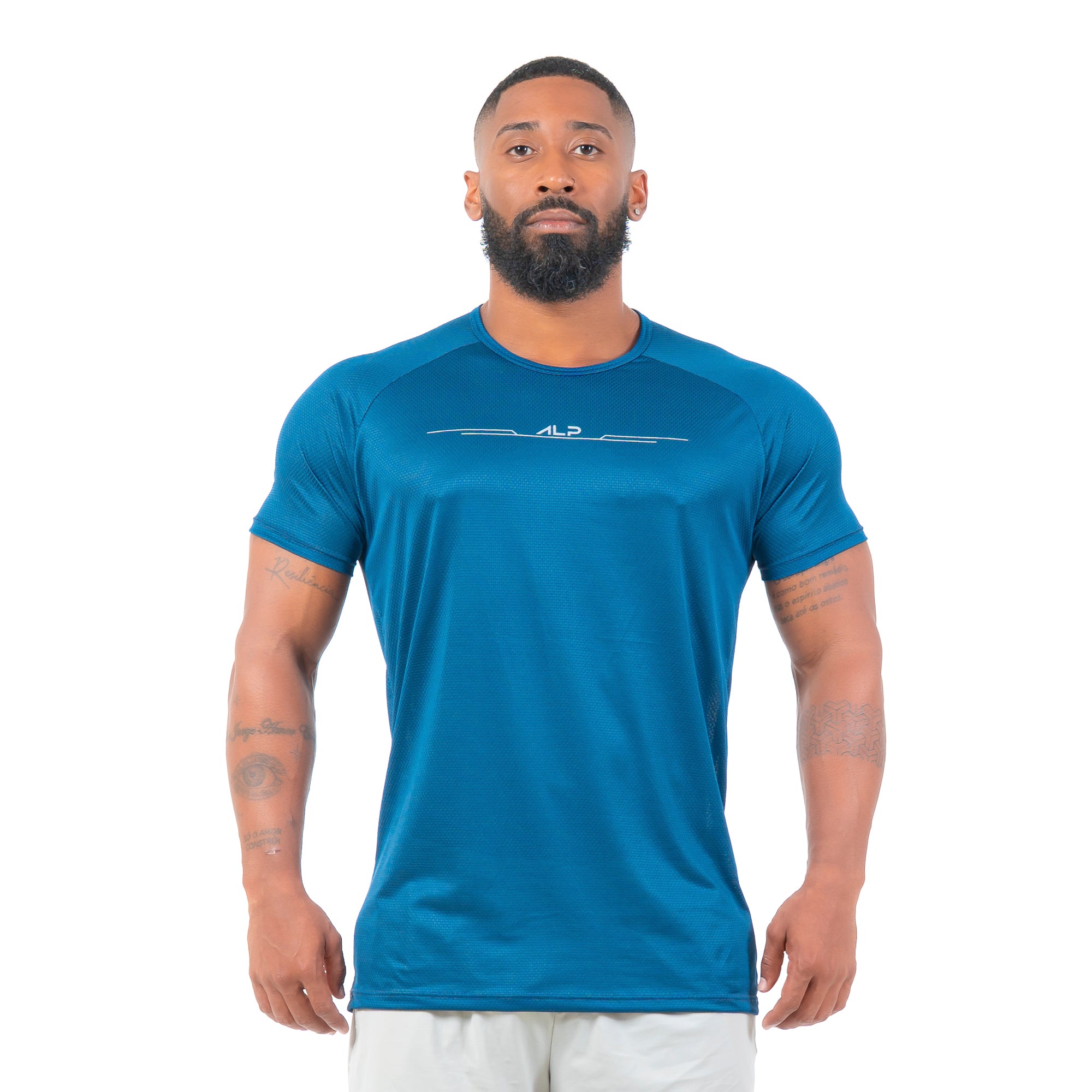 Camiseta Dry Fit Balance Azul Egipcio