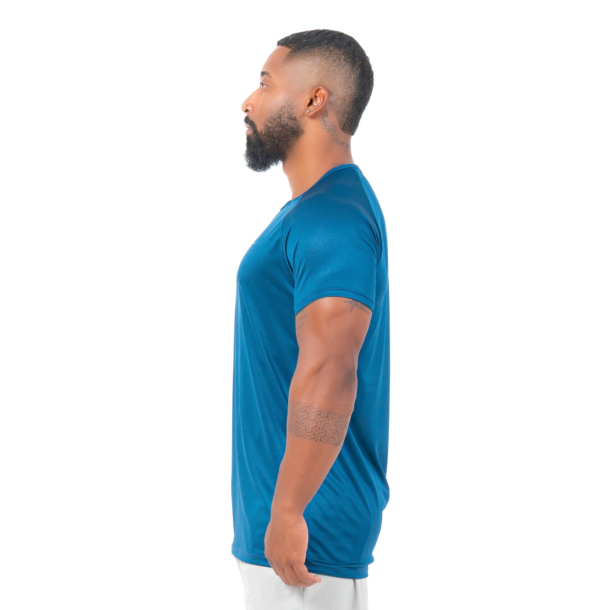 Camiseta Dry Fit Balance Azul Egipcio