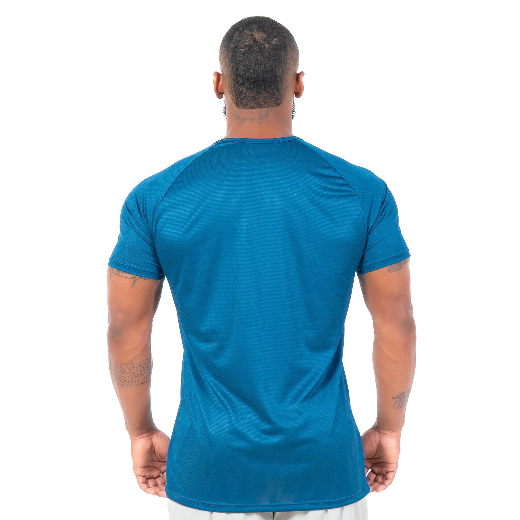 Camiseta Dry Fit Balance Azul Egipcio
