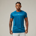Camiseta Dry Fit Balance Azul Mediterrâneo
