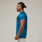 Camiseta Dry Fit Balance Azul Mediterrâneo