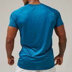 Camiseta Dry Fit Balance Azul Mediterrâneo