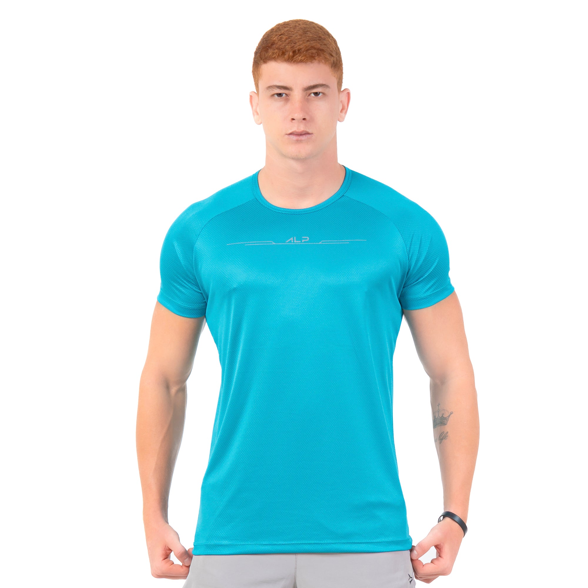 Camiseta Dry Fit Balance Azul Pacifico