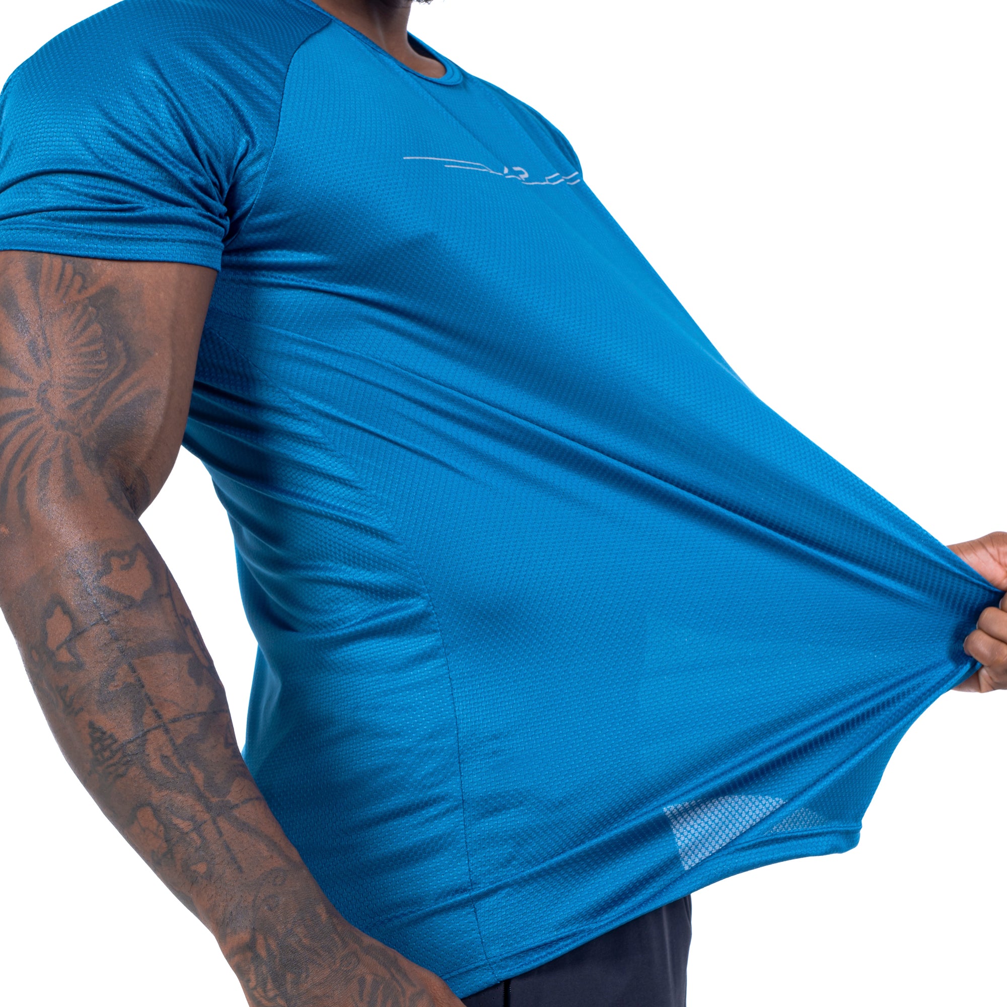 Camiseta Dry Fit Balance Azul Safira