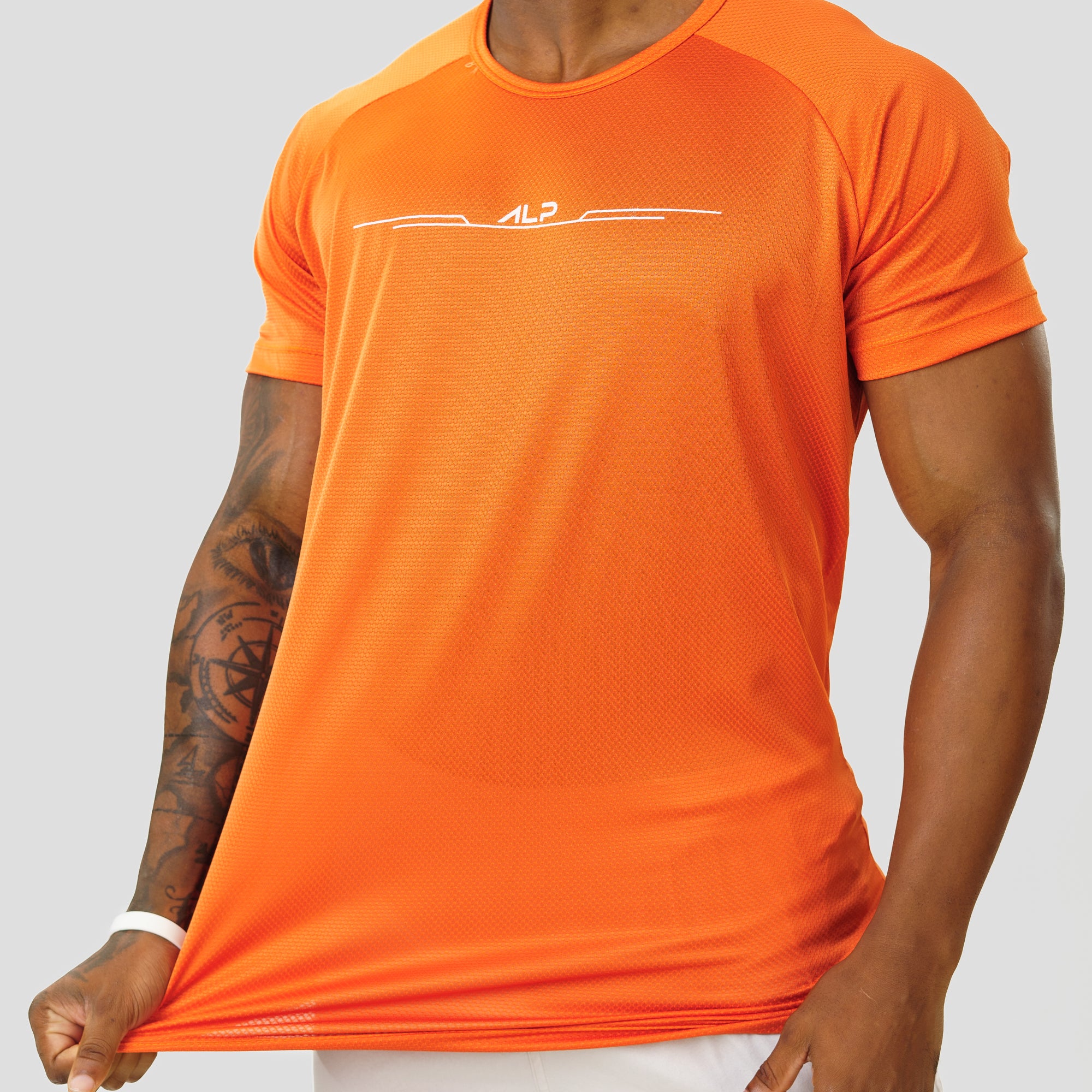 Camiseta Dry Fit Balance Laranja Poente
