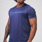 Camiseta Dry Fit Balance Marinho Ashir