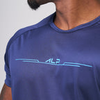 Camiseta Dry Fit Balance Marinho Ashir