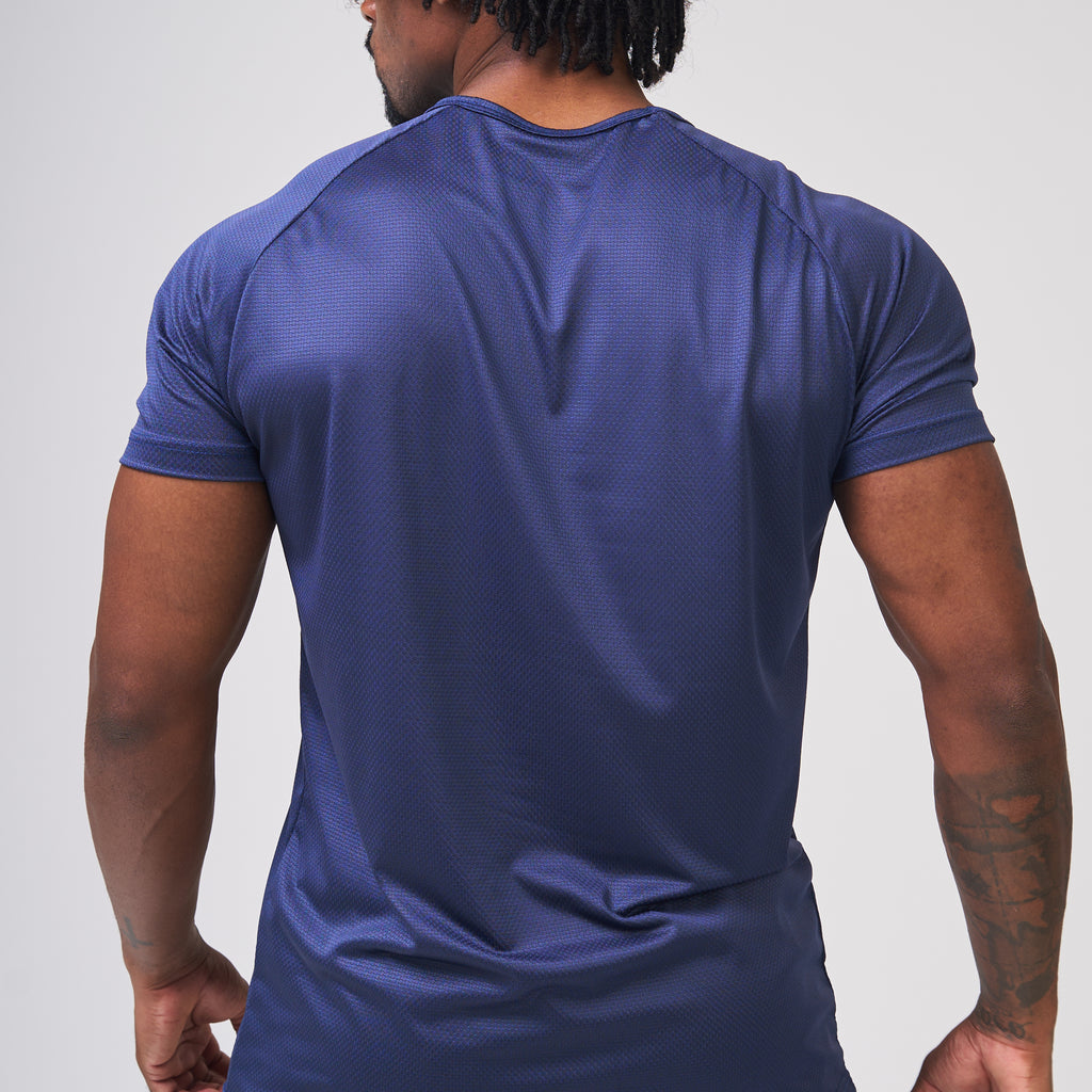Camiseta Dry Fit Balance Marinho Ashir