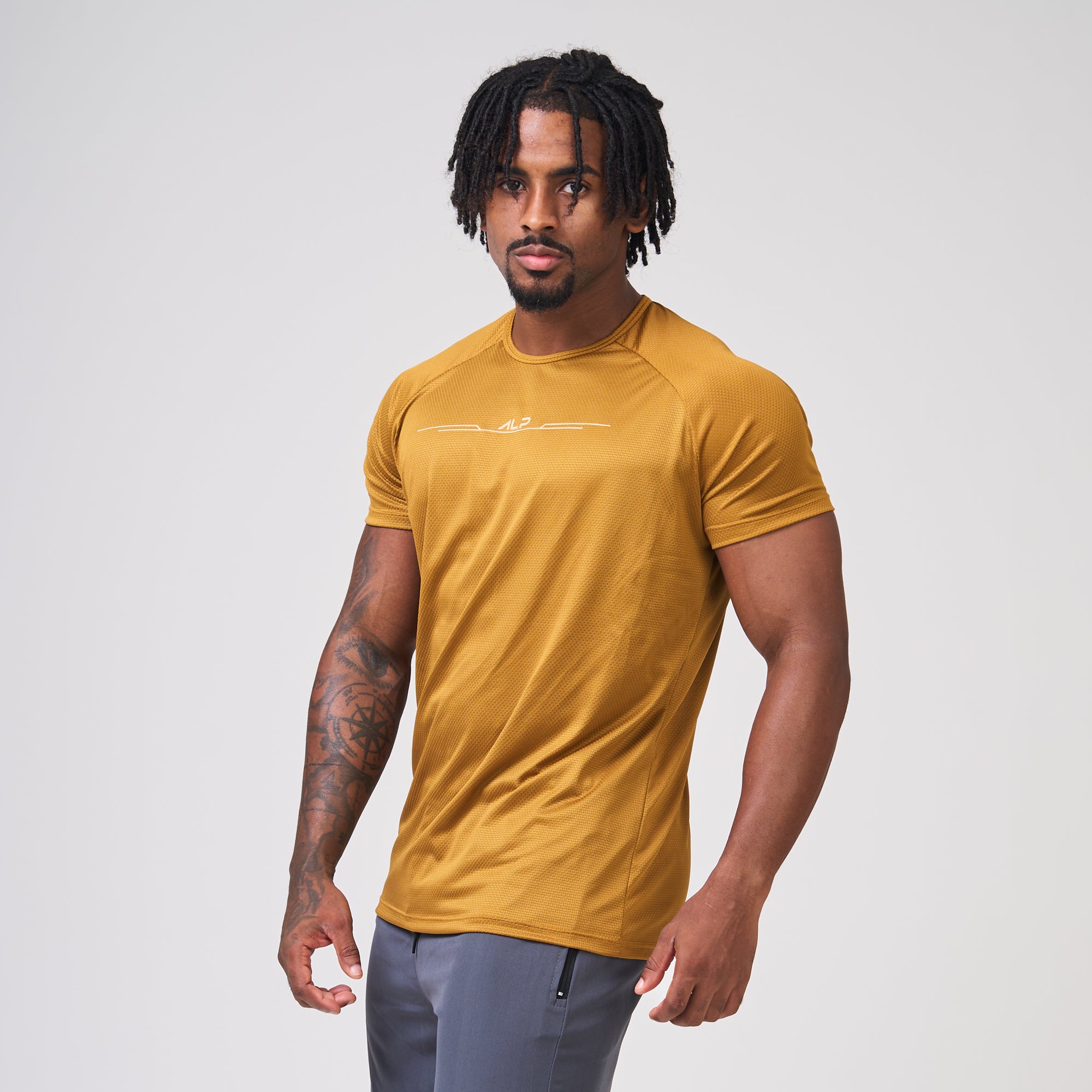 Camiseta Dry Fit Balance Ocre
