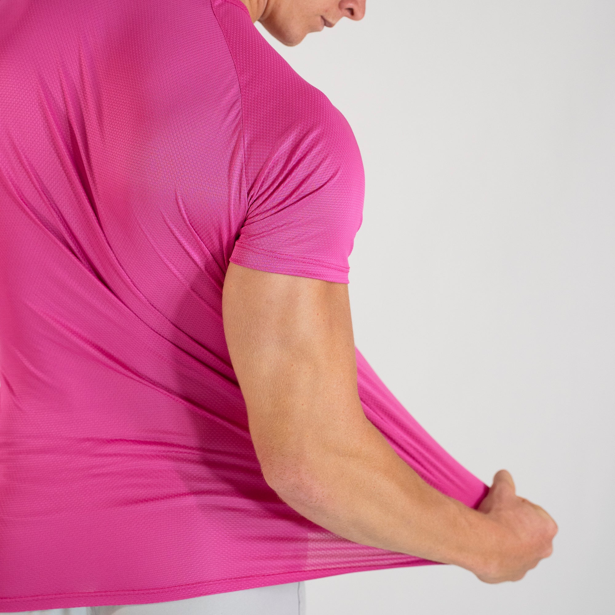 Camiseta Dry Fit Balance Rosa Magenta
