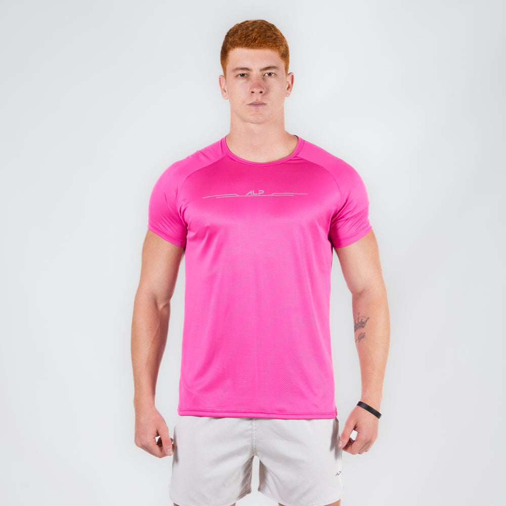 Camiseta Dry Fit Balance Rosa Magenta
