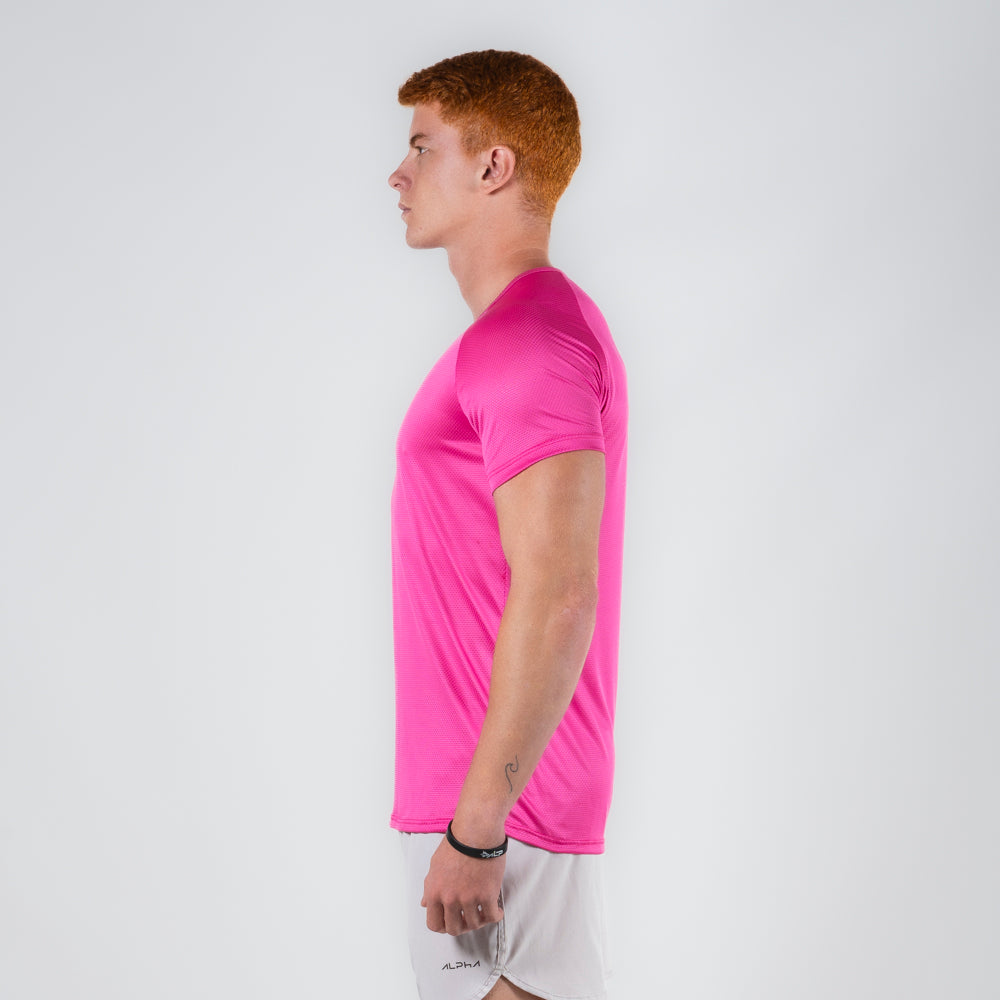Camiseta Dry Fit Balance Rosa Magenta