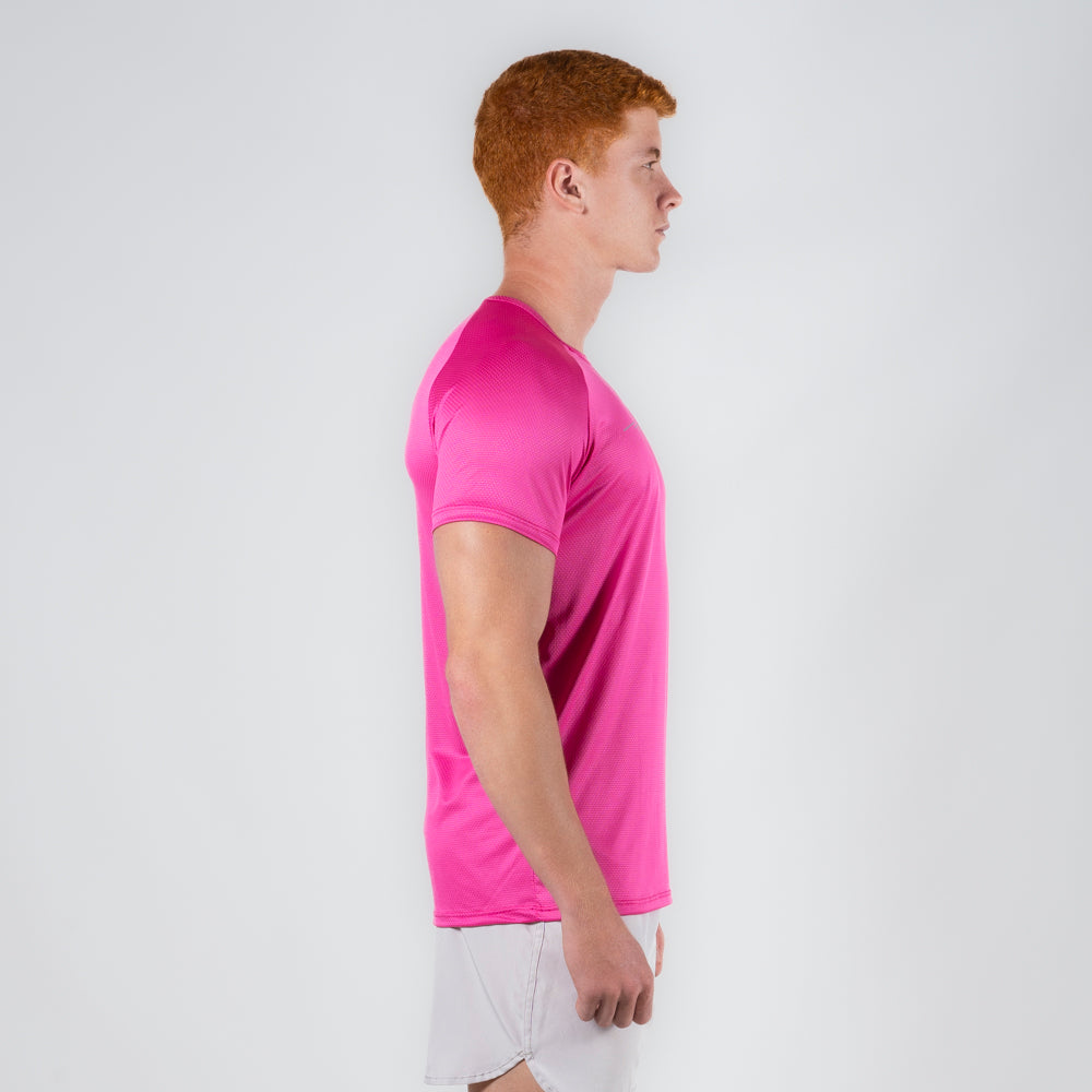 Camiseta Dry Fit Balance Rosa Magenta